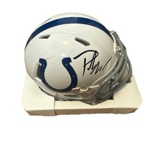 Pat Mcafee Signed Autographed Indianapolis Colts Mini Helmet JSA/COA