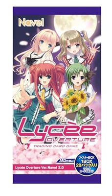 リセ　Lycee Overture Ver.Navel 2.0 未開封 カートン Lycee Overture Ver.Navel 2.0 Booster Pack BOX (20packs) Toy Card
