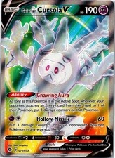 Pokémon Cursola V 071/073 Weg des Champs 2020 English Holo