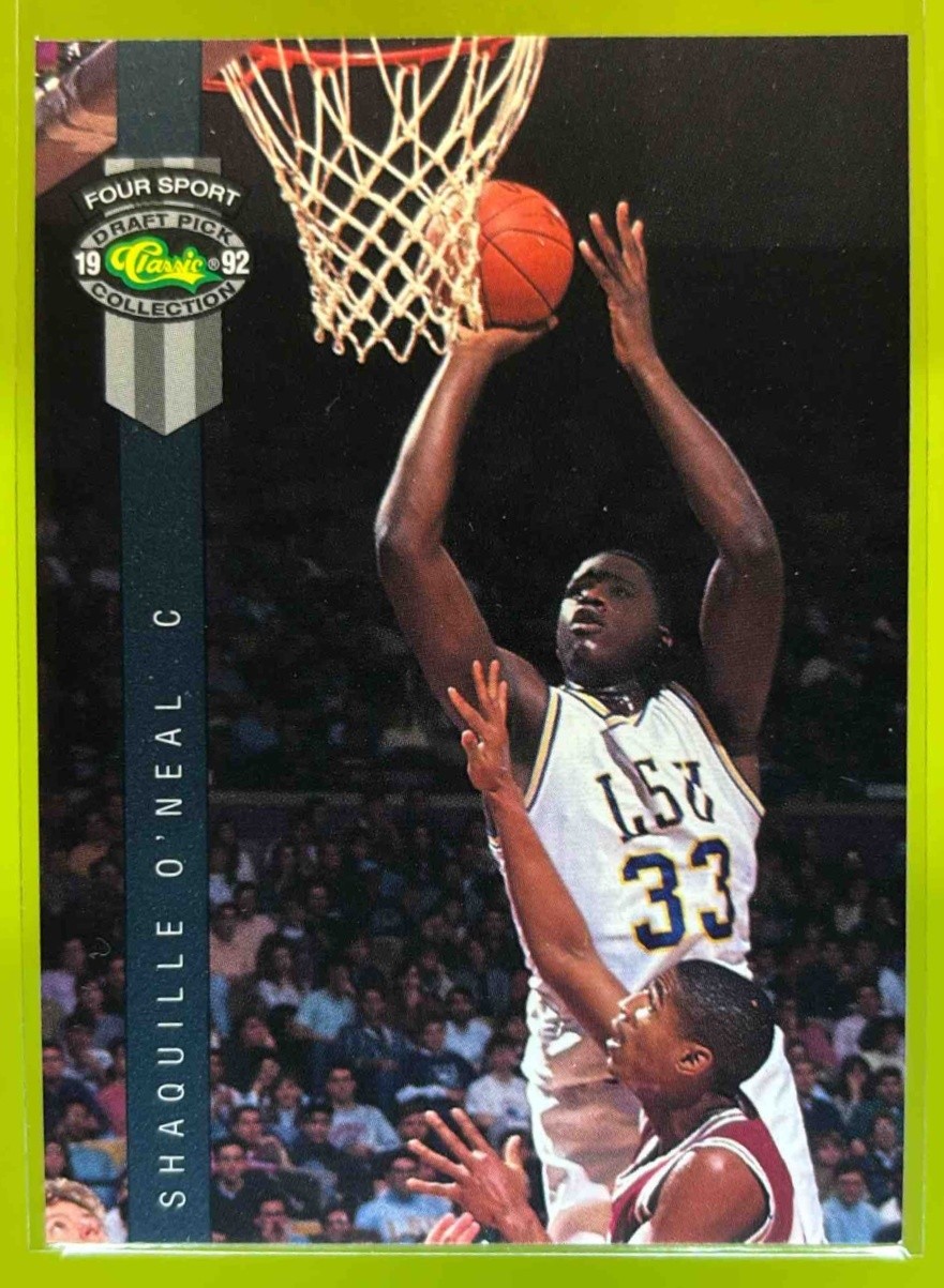1992 Classic Four Sport Shaquille O'Neal Orlando Magic #1