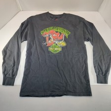 Harley Davidson Shirt Mens Large Looney Tunes Tasmanian Devil Myrtle Beach
