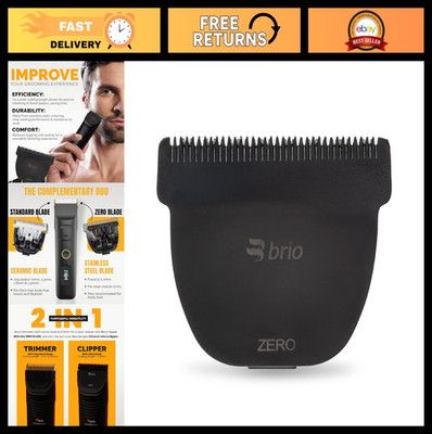 Zero Blade Compatible Beard Trimmers for Close Cuts, 0.2mm Stainless Steel Blade