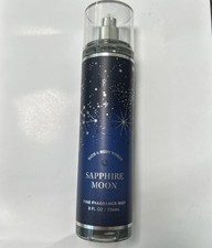 BATH BODY WORKS SAPPHIRE MOON FINE FRAGRANCE BODY MIST SPRAY 8 oz NEW