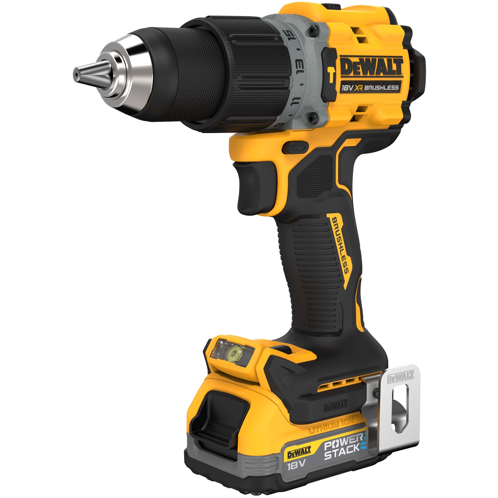 DEWALT DCD805E2T XR BL G3 Combi 18V 2 x 1.7Ah POWERSTACK™ Li-ion