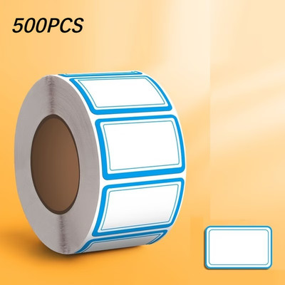 Blue Color Coding Labels   Removable Write-On Stickers with Storage Box Pack