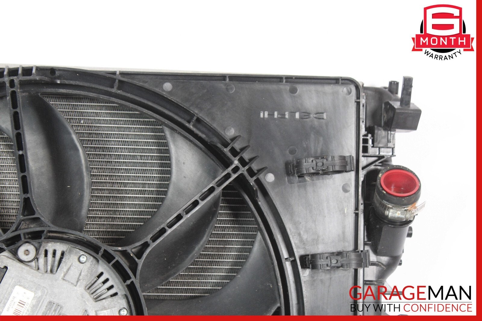 14-17 Maserati Ghibli M157 Engine Cooling Radiator AC A/C Air Condenser OEM