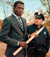 Sidney Poitier Rod Steiger Heat Of The Night  4x6 Picture Celebrity Print