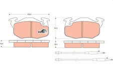 Kits de frein Peugeot 305