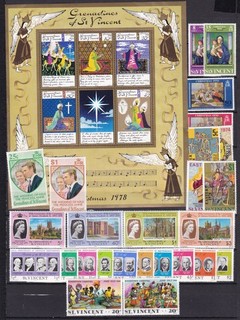 ST VINCENT COMMEMORATIVES 2 X SCANS MNH