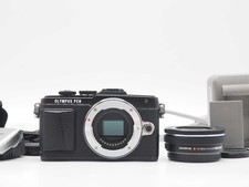 Olympus E-PL7 Digital Mirrorless Black 14-42mm Lens 2012 shots Near Mint Z5690