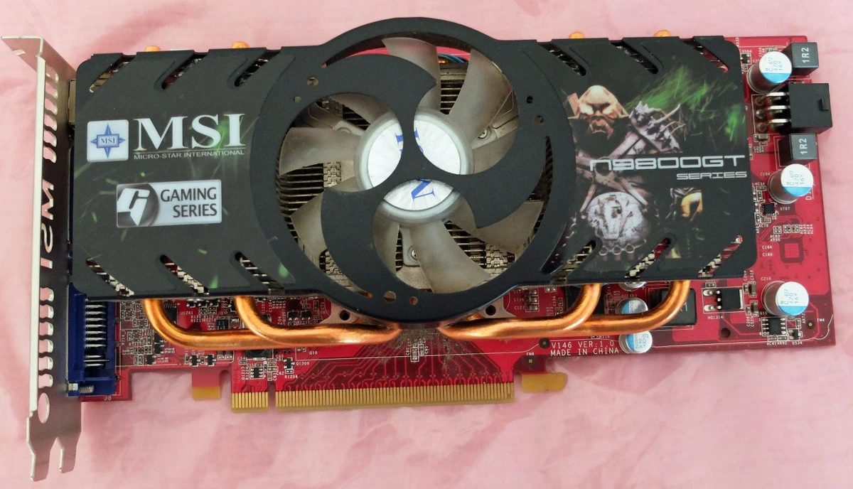 MSI NVIDIA GeForce 8800 GT (NX8800GT512M OC) 512MB GDDR3 SDRAM PCI