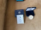 2011-W $1 AMERICAN SILVER PROOF EAGLE 1 oz .999 w/Box & COA A6425