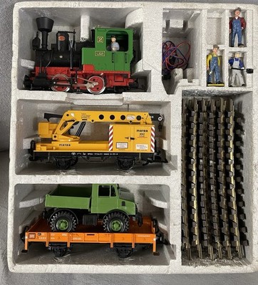 LGB 23401 Work Train Starter Set With Extras for sale online | eBay