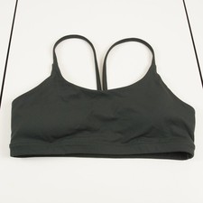 Athleta Transcend Green Athletic Sports Bra A-C Womens Sz S