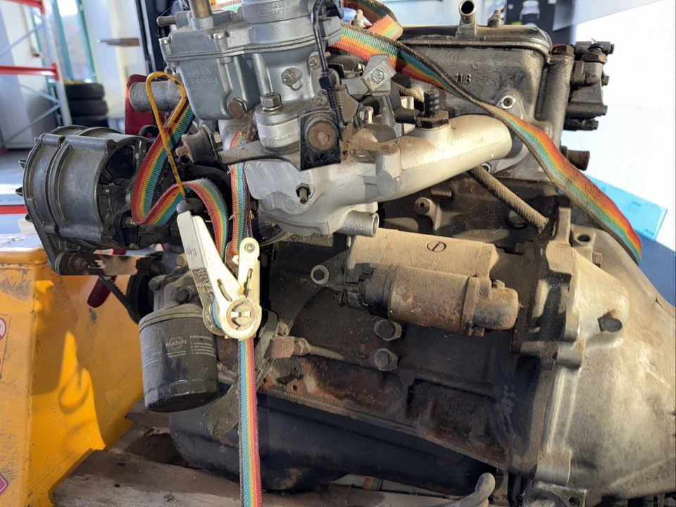 BMW E10 1802 02 M10b18 Motor Engine Getriebe - Bild 4 von 4