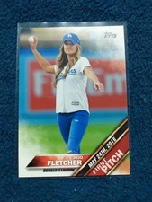 2016 Topps #FP-10 JoJo Fletcher First Pitch Dodgers 