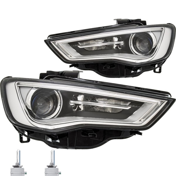 Xenon Scheinwerfer Set D3S FüR Audi A3 Limousine Sportback Inklusive Lampen-image