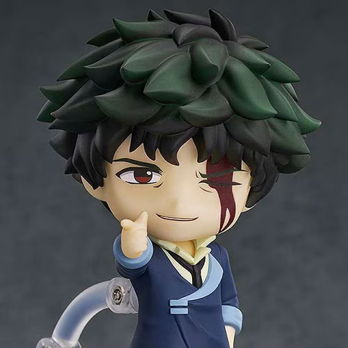 Figurine Spike Spiegel Nendoroid Cowboy Bebop Idée Cadeau Idéale pour Fan d'Anime
