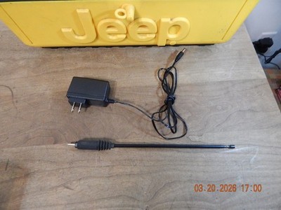 Jeep Portable Stereo CD/AM FM Radio/Cassette Player Boombox WPSS