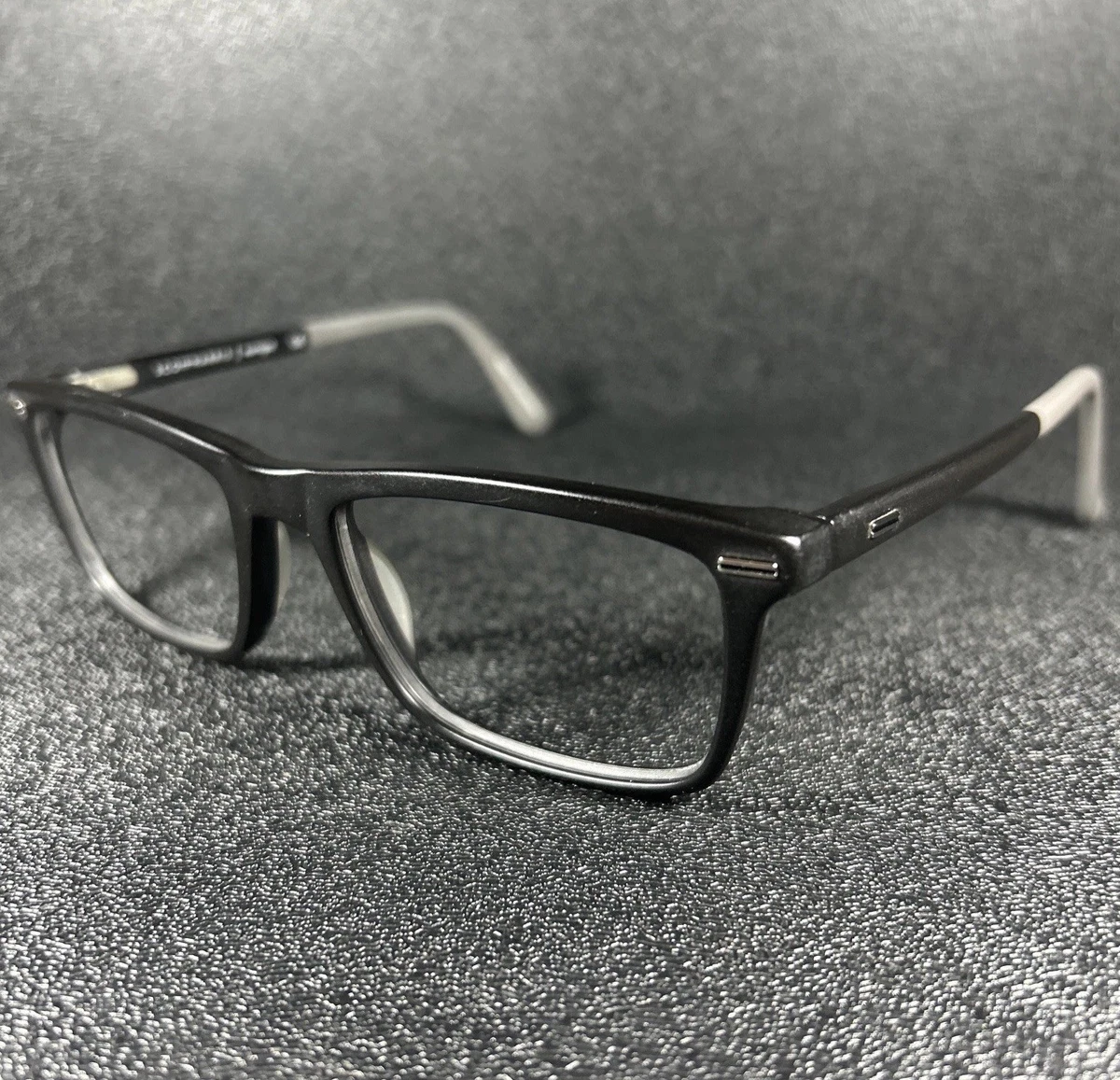 Scott Harris Underground Europa UG-06 Black Acetate Eyeglass Frames 51-18-142 Scott Harris Black Eyeglass Frames for sale | eBay main image 2