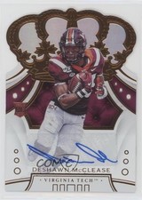 2020 Chronicles Draft Picks Crown Royale Signatures Deshawn McClease Auto uk2