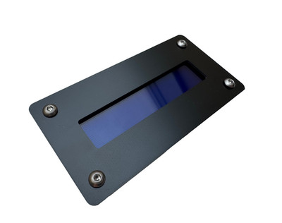 Displayrahmen 1602 Arduino . Rahmen für 16 x 2 LCD Display Einbaurahmen GFK FR4