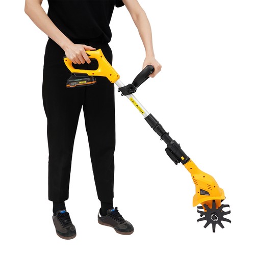 Battery Powered Tilling Machine, Handheld Electric Tilling machine, Cordless - Picture 16 of 23