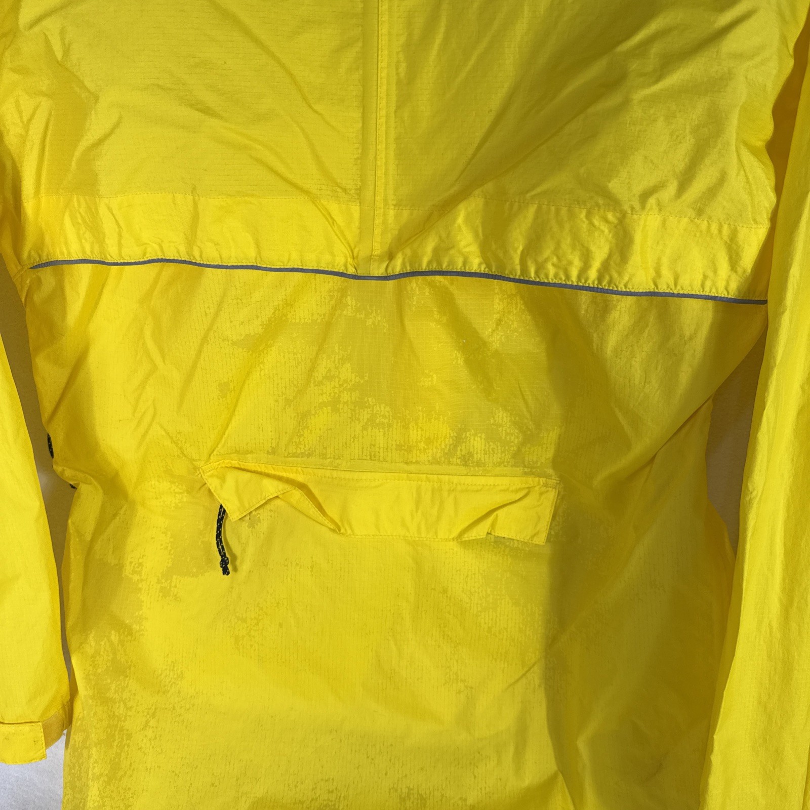 Vtg 90s REI Cycling Running Nylon Windbreaker Jacket Men’s L Large Yellow