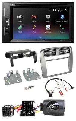 Pioneer Bluetooth Lenkrad USB 2DIN DAB DVD Autoradio für Fiat GrandePunto 05-06