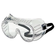 MCR Safety Safety Goggles, Over Glasses, Clear Lens/Frame, 5/Pack