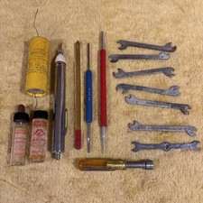 Lot Of Vintage/Antique Soldering Tools wrench...