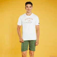 Men's Summer Pajamas 100 Cotton Nazareno Gabrielli U6016