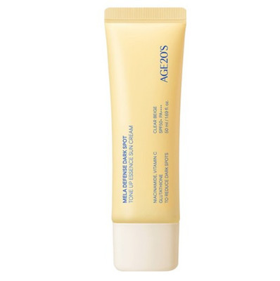 Age20's Mela Defense Dark Spot Tone-Up Essence Sun Cream SPF50+ PA++++ 50ml