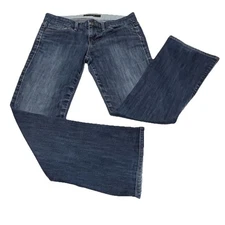 Joe’s Jeans Rocker Women’s Sz 29 Low Rise Mini Bootcut Stretch Joes Blue Denim