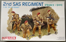 Dragon 6199 2nd SAS Regiment France 1944 1:35 Scale Model Kit 1/35