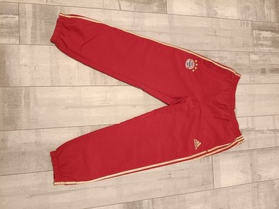 Adidas Jogginhose FC Bayern München Rot Gr. 7