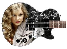 Taylor Swift Signed Epiphone 1/1 Graphics Guitar ACOA w Display Case Option