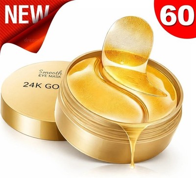 24K Gold Patch für Falten, Augenringe, geschwollene Augen, Straffung (Neu mit...