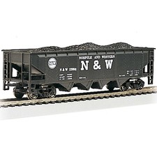 Bachmann Industries HO 40' Quad Hopper N&W BAC17607 HO Rolling Stock