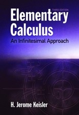 Elementary Calculus An Infinitesimal Approach By H. Jerome Keisler