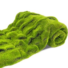 FAICOIA Fake Moss Rug Table Runner Roll for Fairy Gardens Grass Wedding Woodl...