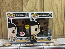 Funko Pop! Vinyl Sidney Crosby Penguins NHL Exclusive Chase Set 2-Pack