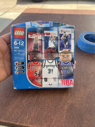 retired 2003 LEGO #3566 NBA Upper Deck Jalen Rose Kevin Garnett P Stojakovic
