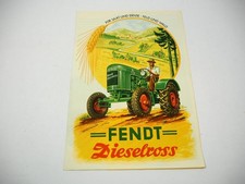 Prospekt Fendt F15 G GH  Dieselross mit Anbaugeräten und technischen Daten 1951