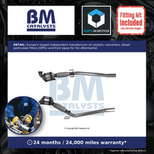 Catalytic Converter Type Approved + Fitting Kit fits VW TOURAN 1T 2.0D 03 to 10