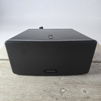 Sonos Play:3 Wireless Smart Speaker Black w/ Power Cord Reset