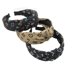 3 Pcs Fashion Headband with Good Elasticity Classic Style for Women's Hair