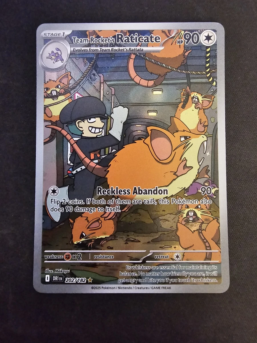 Team Rocket's Raticate Pokémon TCG Cards for sale | eBay