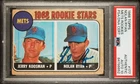 Nolan Ryan 1968 Topps Rookie Card #177 Autograph PSA Authentic Auto 10 Koosman