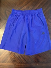 adidas Men's Essentials Woven Training Shorts, Lucid Blue/Black New Medium 9  